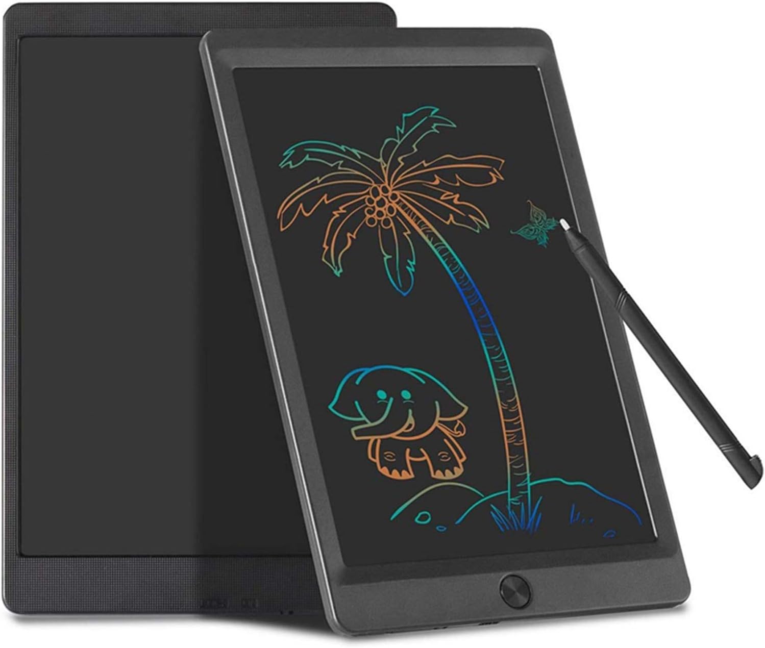10 inch LCD Writing Tablet, Drawing Board for Kids Drawing Tablet Writing Pads Harmless to Eyes Birthday Gift Office Blackboard (Black-Color Screen)