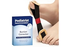 Habioer Toe Stretcher Band - Bunion Corrector for Women Big Toe, Hallux Valgus Corrector, Foot Resistance Band for Bunion Relief