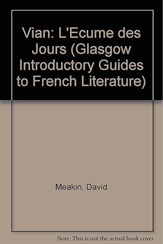Download Vian: L'Ecume des Jours PDF