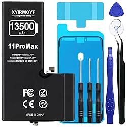 XYIRMCYF 9000mAh Super Capacity Battery Compatible