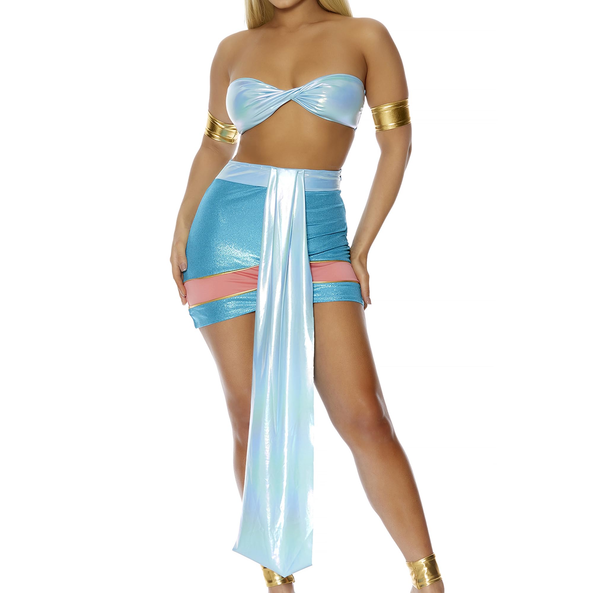 Forplay 550347 The Lost Princess Kida Adult Sized Costumes, Blue, XS/S