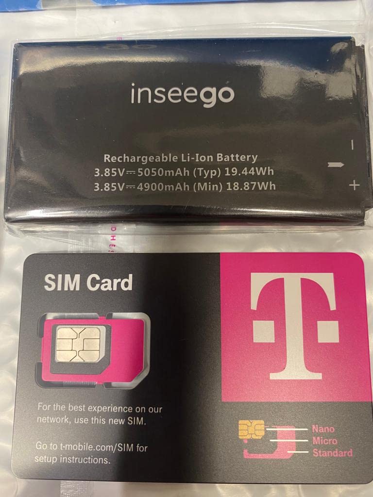 SIMBROS INSEEGO M2000 5G MIFI WiFi-6 Ultimate Hotspot T-Mobile Including a T-Mobile 5G SIM Card SIMKEY New in Box Complete All OEM