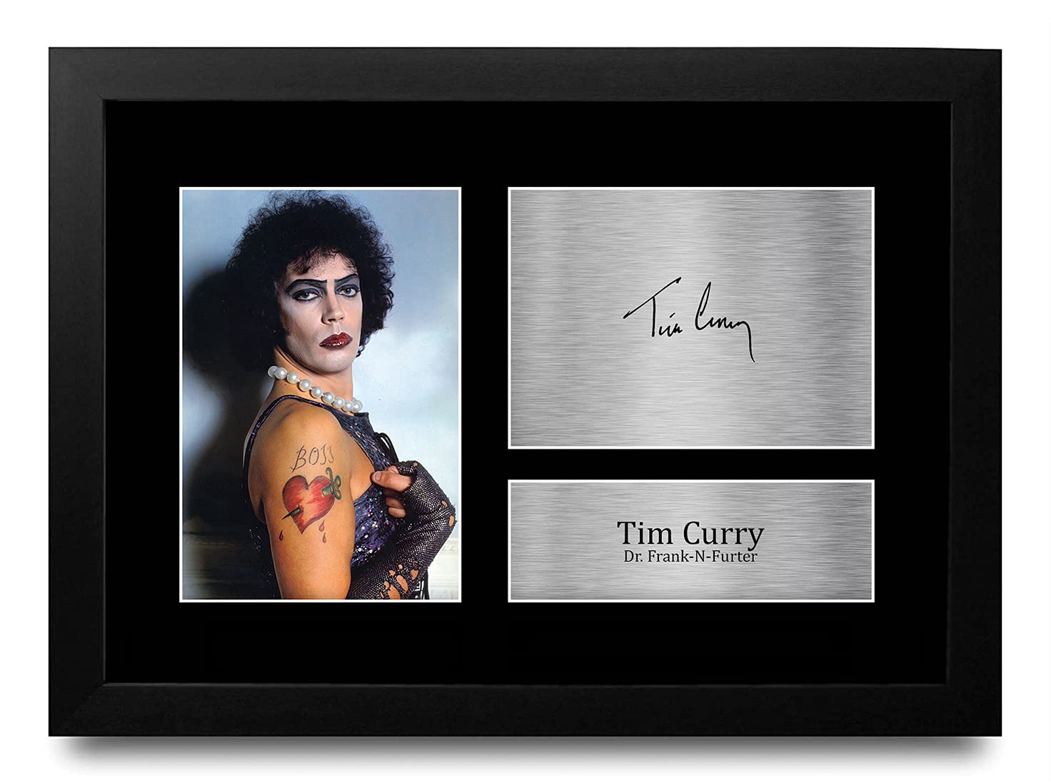 HWC Trading FR A4 Tim Curry Rocky Horror Picture Show Gifts Printed Signed Autograph Picture for Movie Memorabilia Fans - A4 Framed — image 1