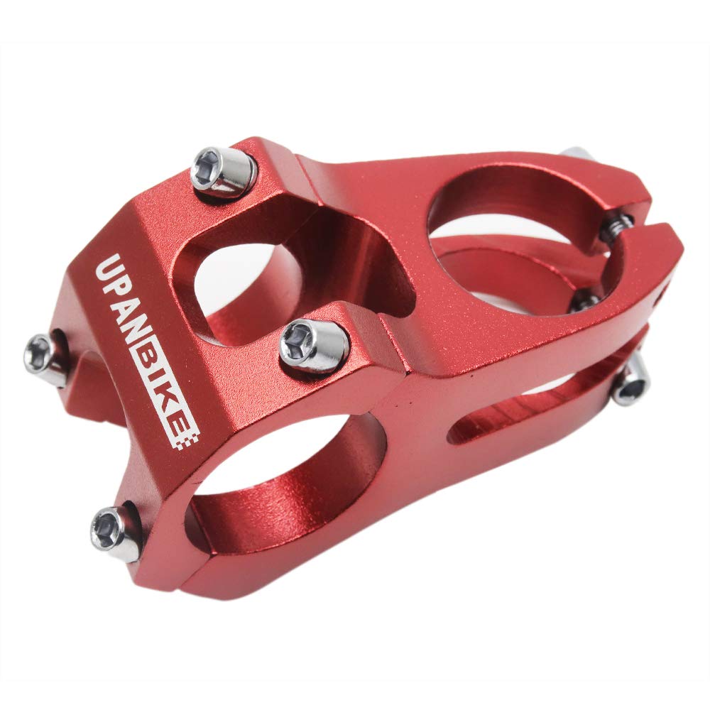 UPANBIKE 31.8mm Bike Stem 45mm Length Aluminum Alloy Short Stem for Mountain Bike Road Bicycle