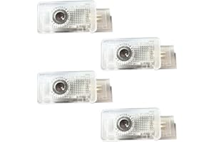 Lzmytsdklo 4Pcs Car Door LED Projector, Puddle Lights Door Lights Welcome Lights Car Door Lights Compatible with SRX XTS ATS XT4 XT5 XT6 Accessorie