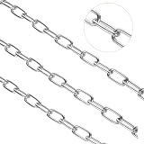 JMIATRY 8m 3mm Stainless Steel Chain Galvanized Welded Link Heavy Duty view 3