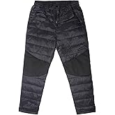 Tapasimme Men's Winter Warm Puffer Pants Loose Utility Insulated Pants, Outdoor Windproof Ski Snow Pants