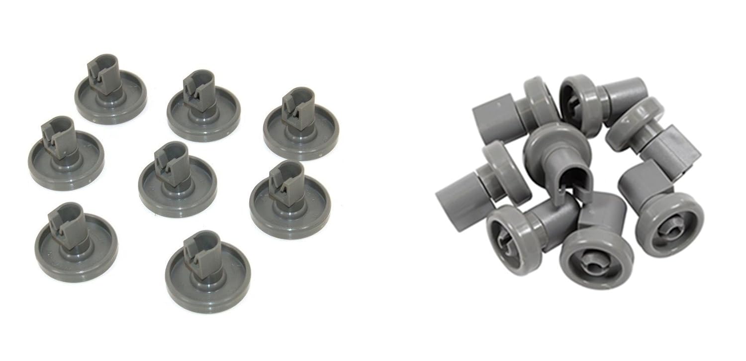 Basket Wheels For AEG Electrolux Tricity Bendix Dishwasher Upper Lower