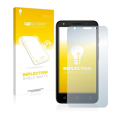 upscreen Matt Schutzfolie für Alcatel Pixi 4 (5.0) 3G – Entspiegelt, Anti-Reflex, Anti-Fingerprint