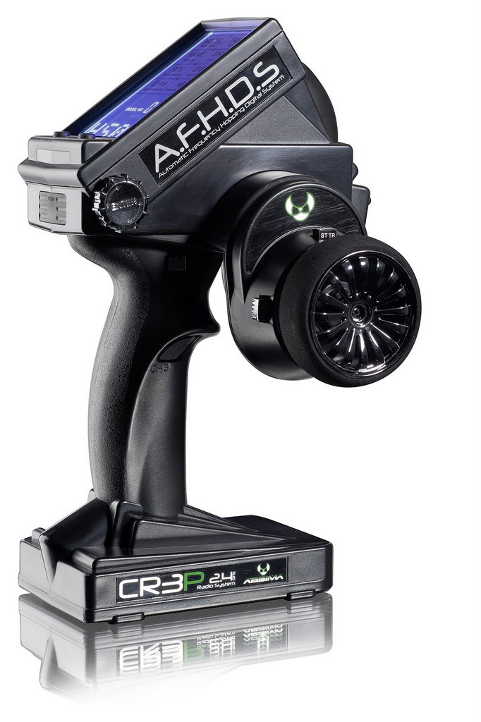 Absima Unbekannt 2000002 - Remote Control Car 3-channel display remote control CR3P 2.4 GHz including waterproof receiver