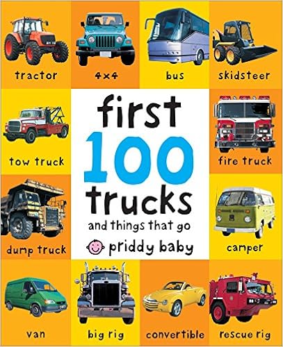 Roger Priddy's First 100 Trucks: A Journey Through the World of Things That Go