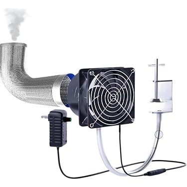 best exhaust fan for cigarette smoke Pipe Smoking Room 000 CFM Smoke Away Purifier Fan, Compact