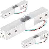 JESSINIE 3pcs Electronic Scale Aluminum Alloy Weighing Sensor Load Cell Electronic 10kg HX711 AD Module CZL-611RD