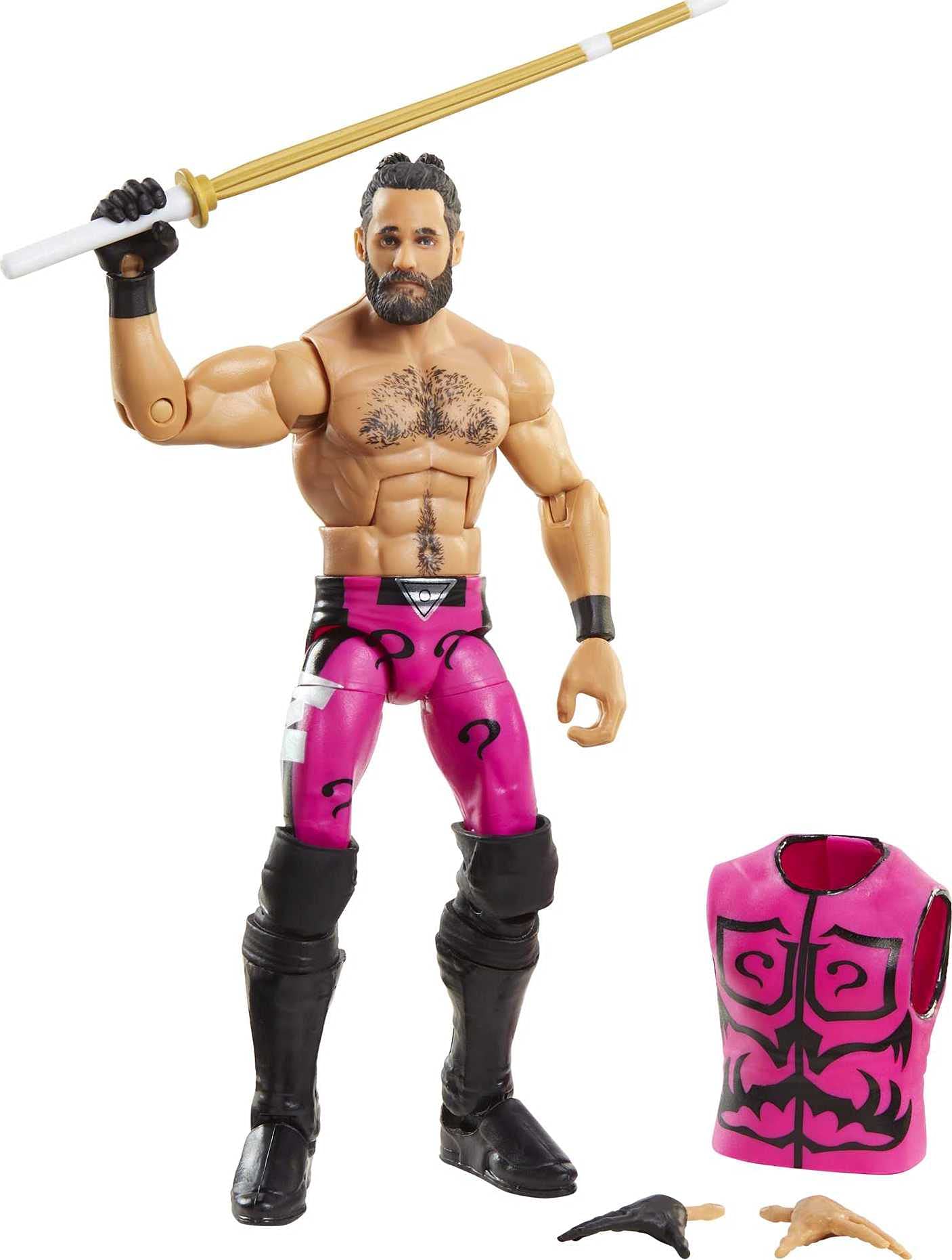 WWE Seth Rollins Elite Collection Series 86 Action Figure 6 in Posable Collectible Gift Fans Ages 8 Years Old
