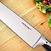 8-Inch Stainless-Steel Chef Knife - Premium Class Sharp Blade with Protective Bolster - Great for Home Kitchen Multi Uses, for Mincing, Dicing, Slicing and Chopping - Meat, Fish, Fruits and Vegetables