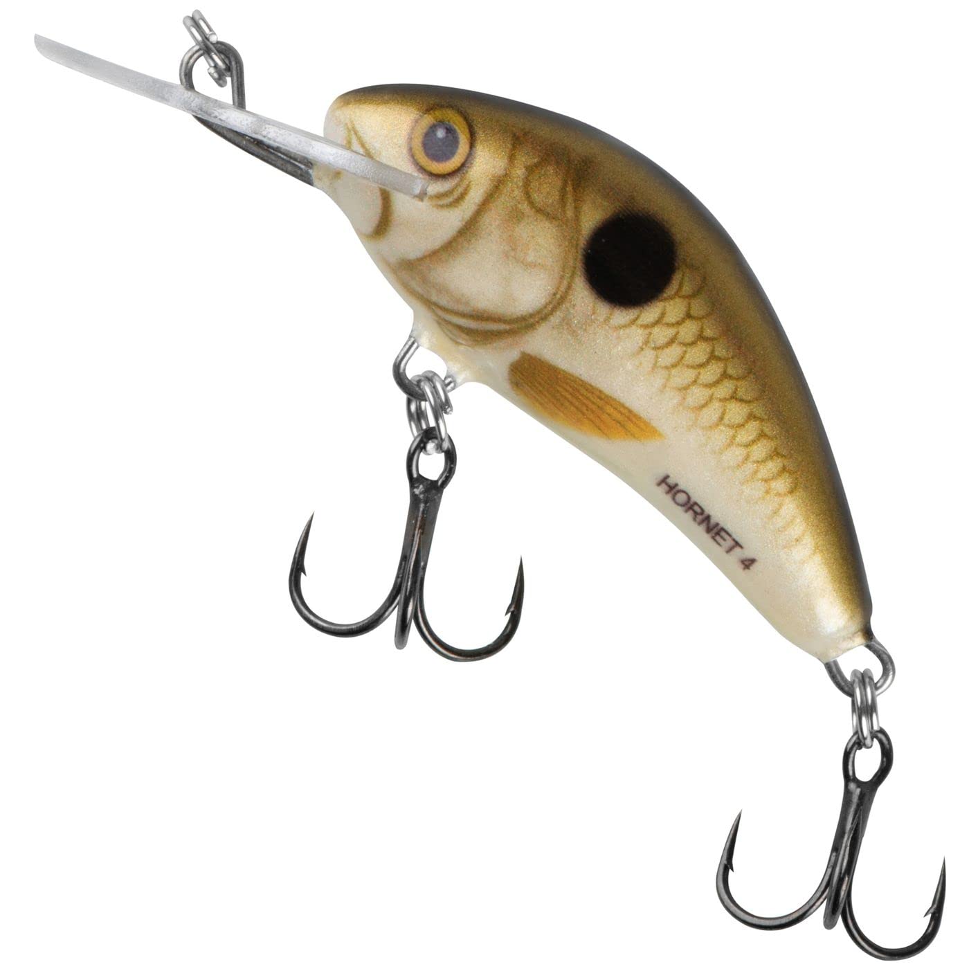 Salmo Hornet Wobbler, Salmo Colours: Pearl Shad, Length/Weight/Diving Depth: 4 cm / 3 g / Floating / 1.5 - 3.1 m