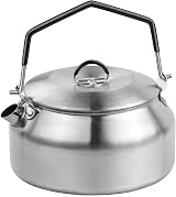 Flintronic 0.8L Camping Kettle Stainless Steel Outdoor Pot 0.8 L Lightweight view 9
