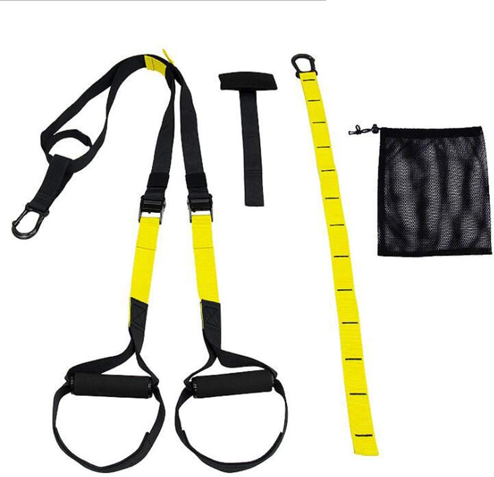 Ourine Schlingentrainer Sling Trainer Set mit Türanker Einstellbar Fitness Zuhause Suspension - geeignet für unterwegs und für das Training im Innen- und Außenbereich