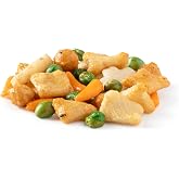 NUTS U.S. - Oriental Rice Crackers With Green Peas | Non-GMO and Cholesterol Free | Vegan | Soy and Chili Flavor | Crunchy Baked Snacks | Packed in Resealable Bag (1 LB)