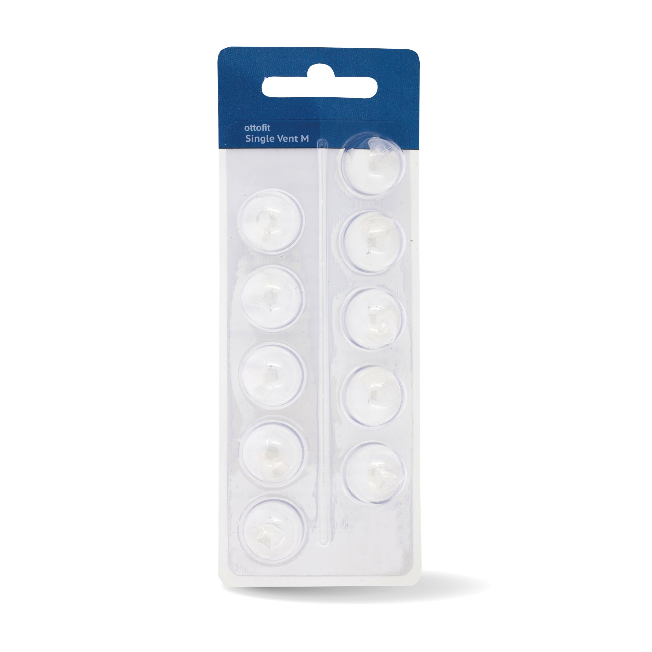 Oticon MiniFit Single Vent Bass Domes: 10-pack (Medium 8mm)