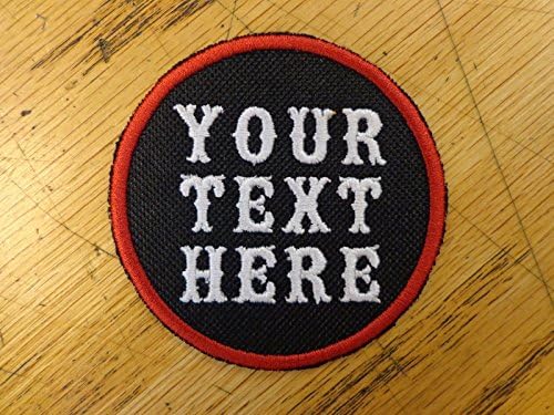 Custom Embroidered 3" Round Circle Club Patch MC Biker Vest Club Funny USA Made