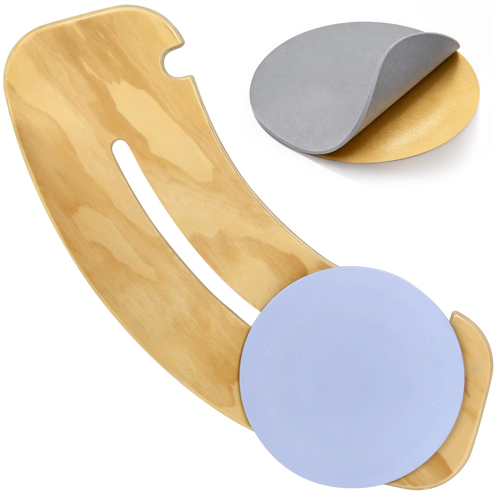 Photo 1 of FSA/HSA Eligible Transfer Board Patient Slide Assist Device for Transferring Patient Elderly, and Disabled from Wheelchair to Bed, Toilet, Bathtub, Sliding Boards Platform with PU Pad (32"x 10"x 0.7")