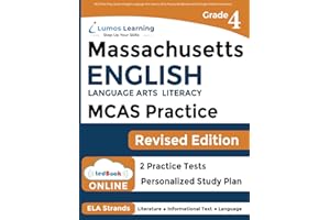 MCAS Test Prep: Grade 4 English Language Arts Literacy (ELA) Practice Workbook and Full-length Online Assessments: Next Generation Massachusetts Comprehensive Assessment System Study Guide