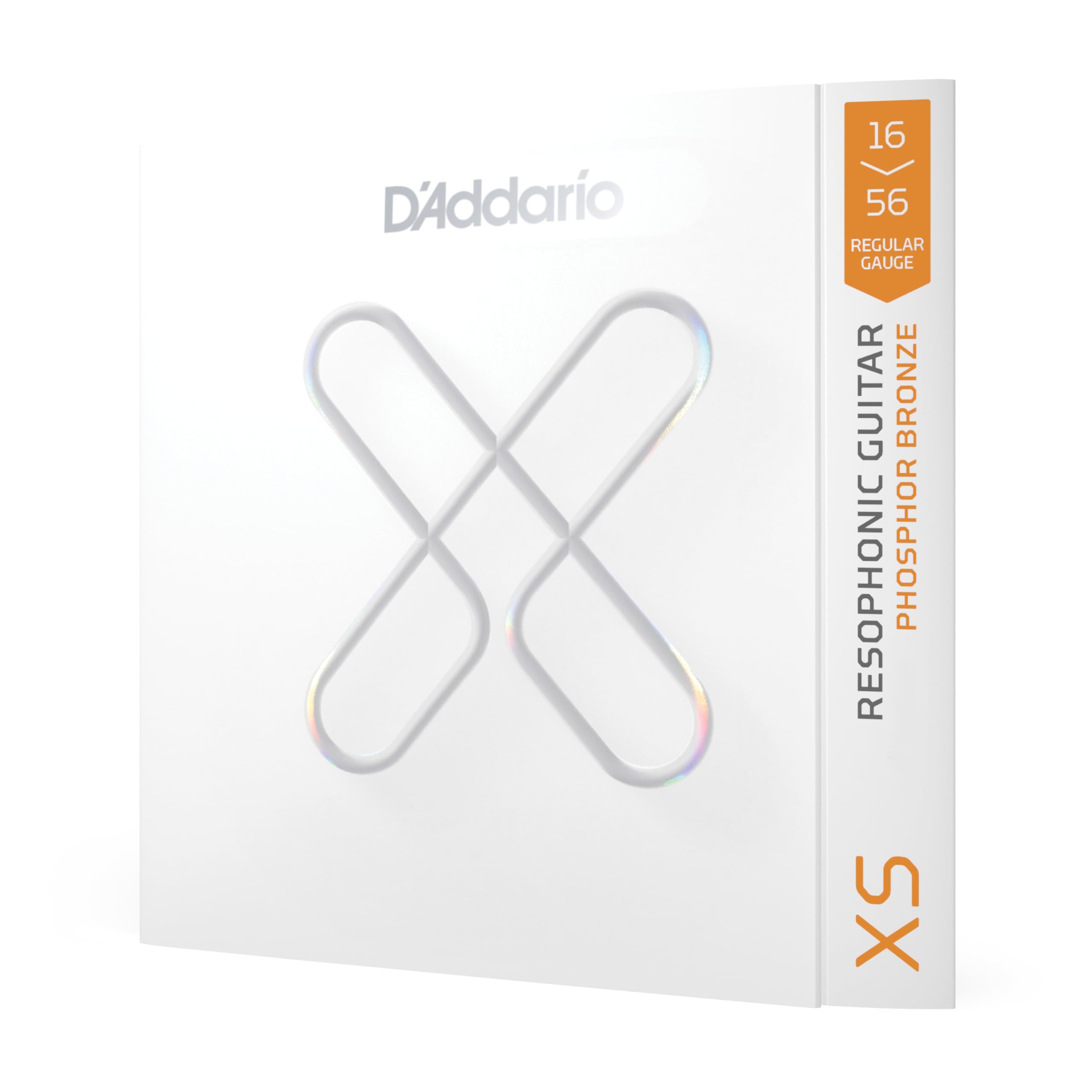 D'Addario XS Acoustic Guitar Strings, Phosphor Bronze, 16-56