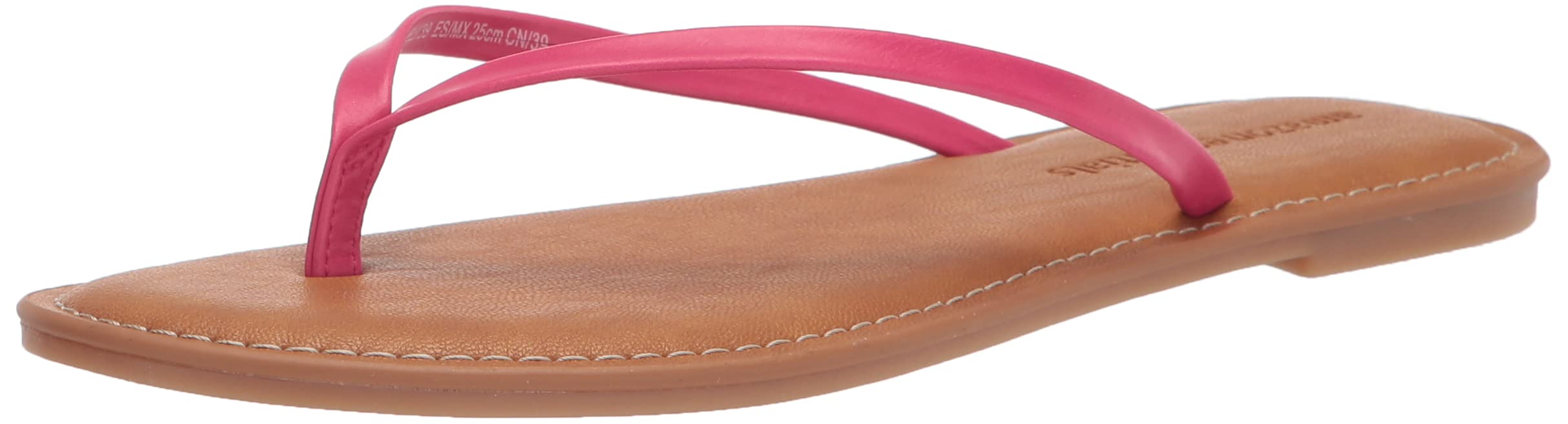 Amazon Essentials Women's Thong Sandal, Bright