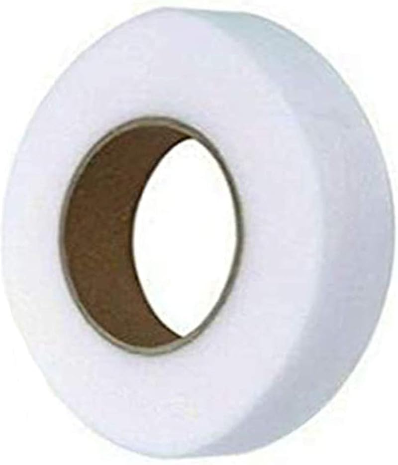 GEMS 25 Metre Hemming Web Tape Iron On Roll for Craft Tailor White UK P&P