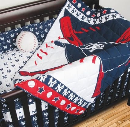 yankees crib bedding