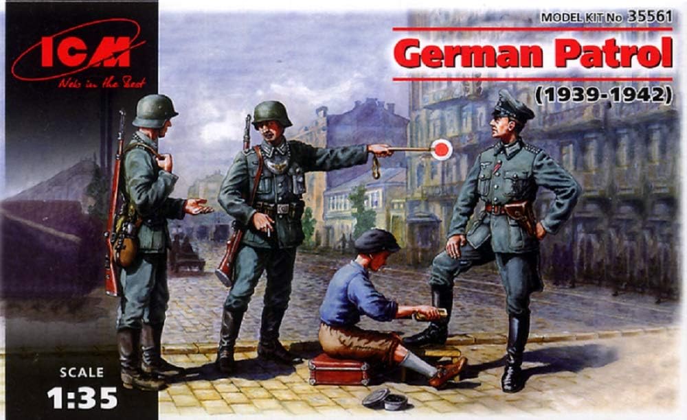 ICM 1:35 - German Patrol (1943-1945) 4 Figs