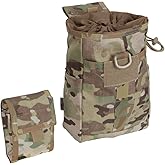EXCELLENT ELITE SPANKER Molle Dump Pouch Drawstring Magazine Utility Pouch Folding Dump Pouch Waist Bag
