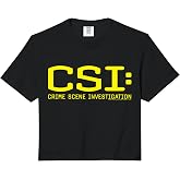 CSI Logo Comfort Colors Crop Top