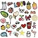30PCS Iron On Patches Embroidered Appliques DIY Decoration or Repair,Sew On Patches for Clothing Backpacks Jeans Caps Shoes etc (Cute Styles)