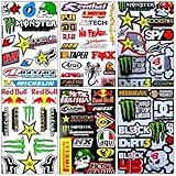 Decal Sticker Rockstar Energy Metal Mulisha Motocross Graphic Logo Racing 6 Sheet ##ST77