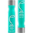 Malibu C Scalp Wellness Shampoo and Conditioner Set (9 oz) - Nourishing and Restorative Scalp Care for All Hair Types - Gentle Enough for Daily Use - Formulated with Plant Proteins and Vitamin C