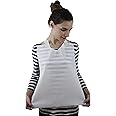 100 Pack Disposable Plastic Adult Bibs