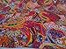 Tribal Asian Textiles Indian Reversible Kantha Quilt Handmade Bedspread Twin Size Throw Paisley Print