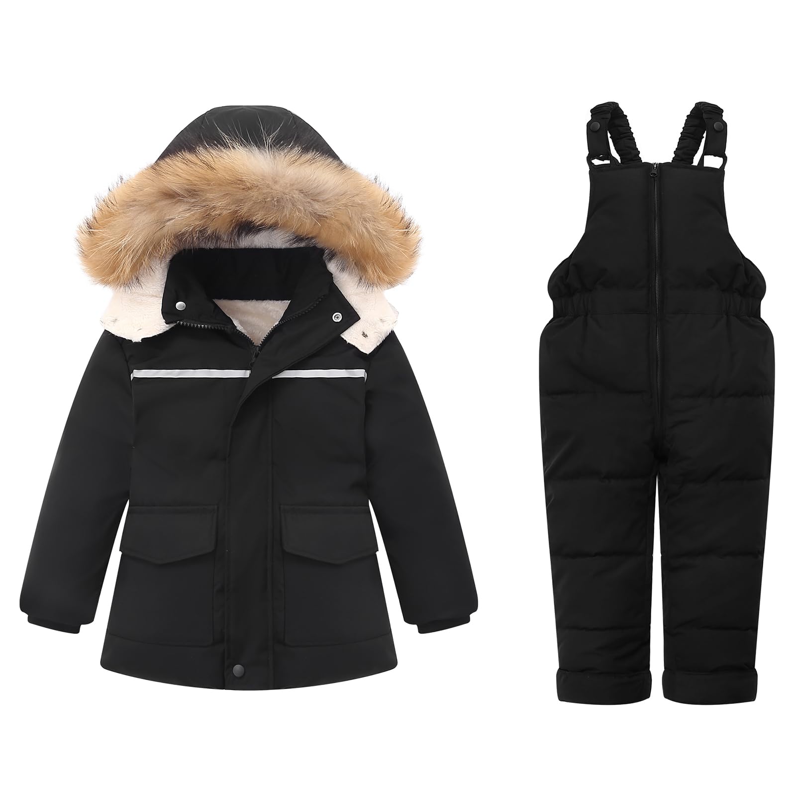 Photo 1 of **PARTIAL SET/check clerk comments**
Baby Winter Jacket 3T Snowsuit Toddler Snow Suits Boy Coats Clothes Ski Pants 4T