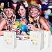 Bachelorette Party Bags Set of 12 - PojoTech Bachelorette Party Bride Tribe Gifts Bags Party Supplies Decorations for Wedding Bridal Party Bachelorette Party (White)