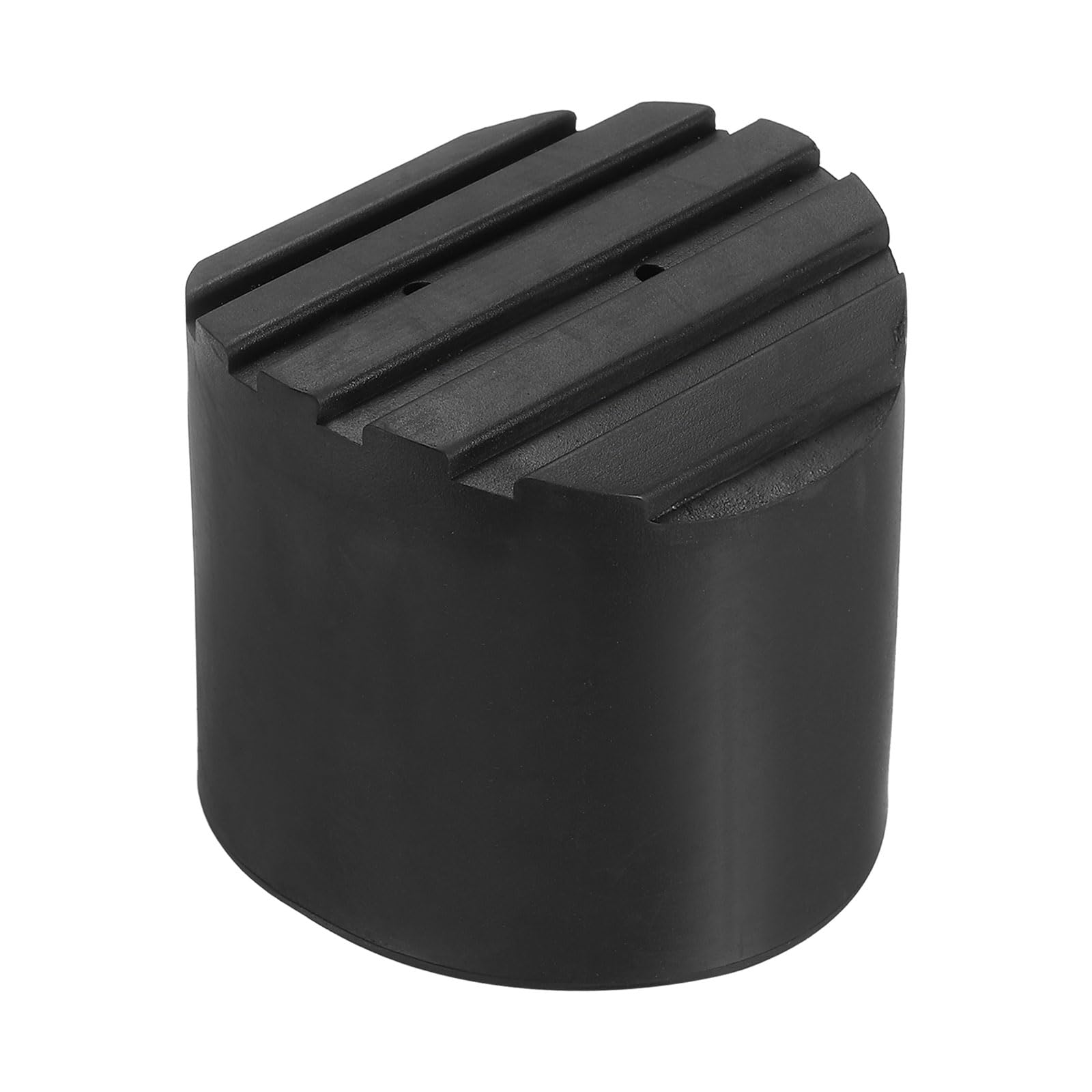 PATIKIL Ladder Non Slip Feet 2.1"/52mm, 1Pcs Rubber Round Foot Protective Mat Cushion Replacement for Telescopic Folding Extension Ladder Protection, Black