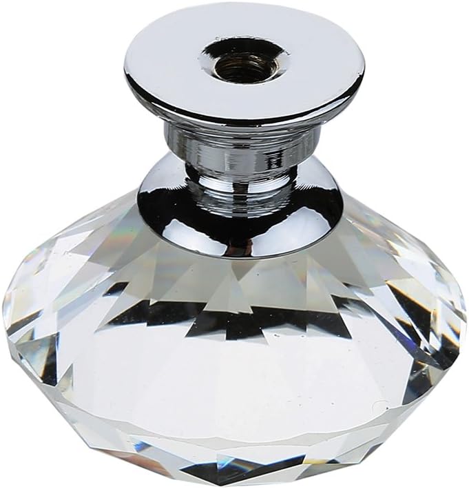 Juegos de manilla Comficent Pomo de Cristal Transparente Juego de