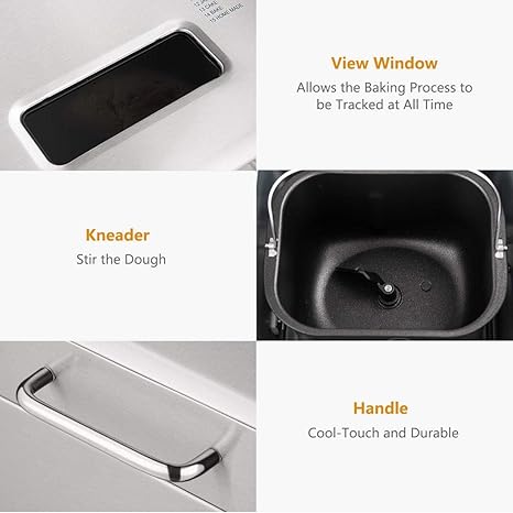 Máquina de pan automática con 19 programas, BestComfort 2 L ...