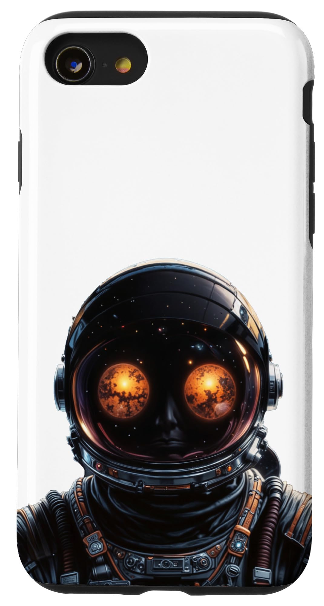 iPhone SE (2020) / 7 / 8 Futuristic Astronaut Solar System Science Space Sci Fiction Case