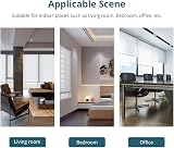 BENEXMART Rechargeable WiFi Smart Roller Shade Motor Built-in Battery Alexa view 6