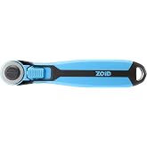 Zoid 28mm Rotary Cutter with Grip, Fabric Cutter Wheel, Rotary Cutter Blade, Craft Cutting Tool, Freehand Tool For Fabrics and Multiple Projects