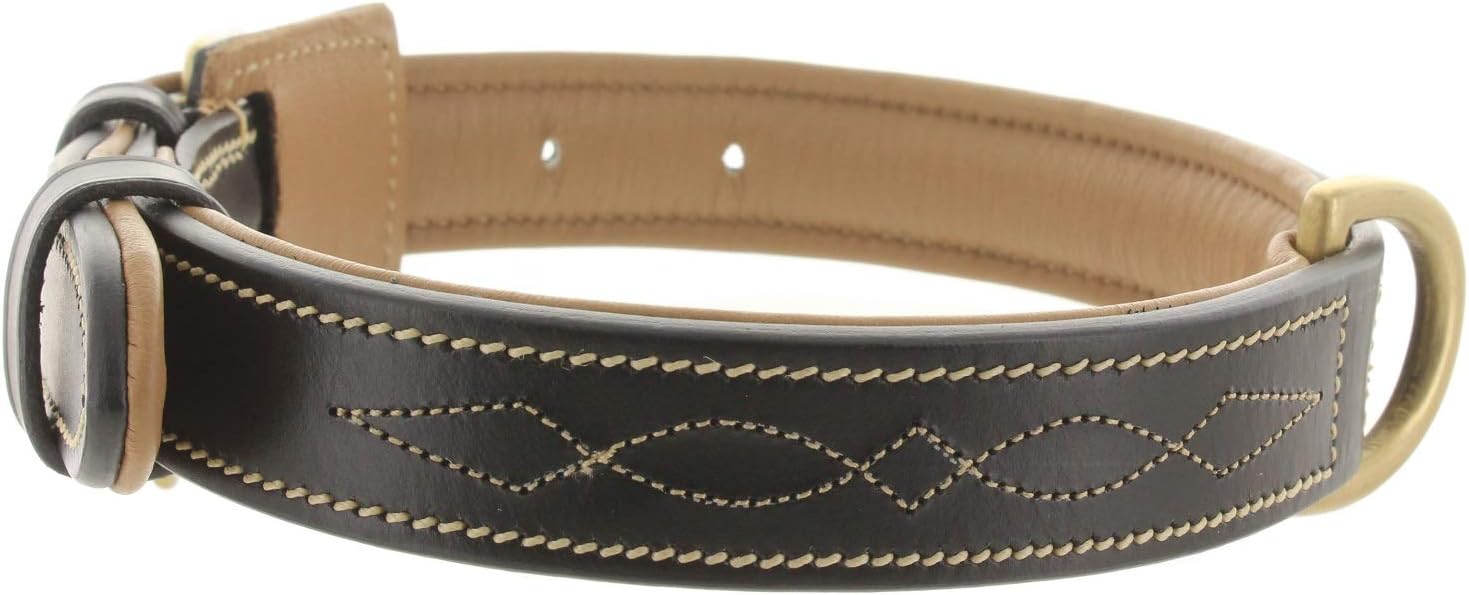 Viosi Leather Dog Collar for Large Medium Small Dogs Best