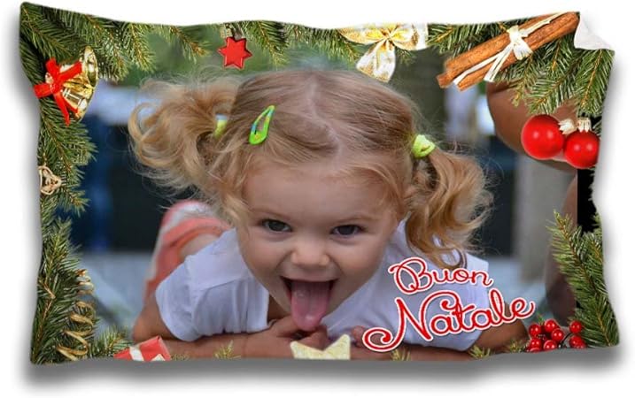 Idee Regalo Natale Personalizzate.Babloo Plaid Natalizia Idea Regalo Natale Personalizzata Con Foto Albero Di Natale 70x100 Cm Amazon It Casa E Cucina