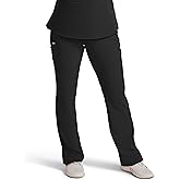 ave. Varick Women's Scrub Pants, Elastic Waistband, 4-Way Stretch Fabric, Wrinkle- and Fade-Resistant, Machine Washable Scrubs, For Nurses & Medical Professionals, (M Tall, Black)